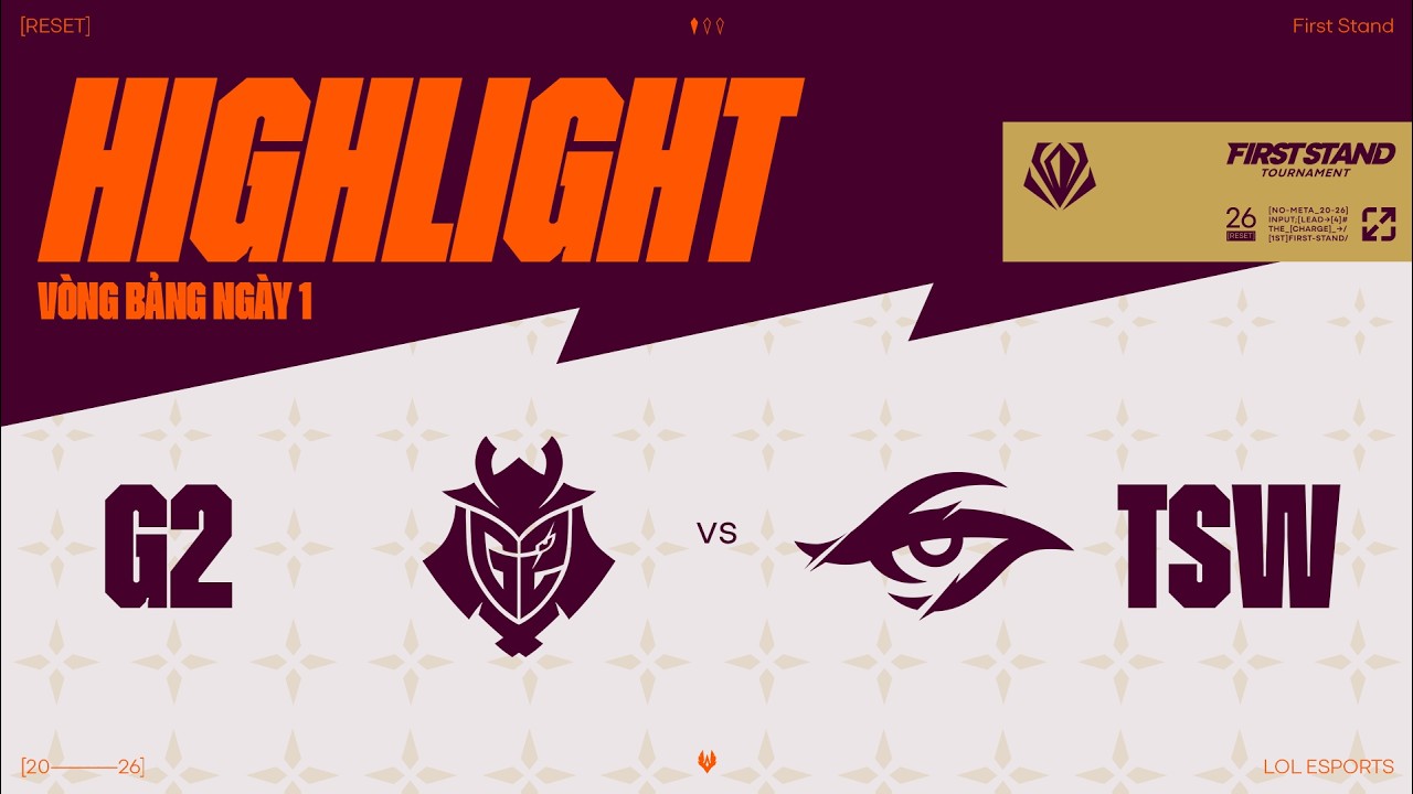 Основные моменты | G2 против TSW | Групповой этап - Первые матчи 2026