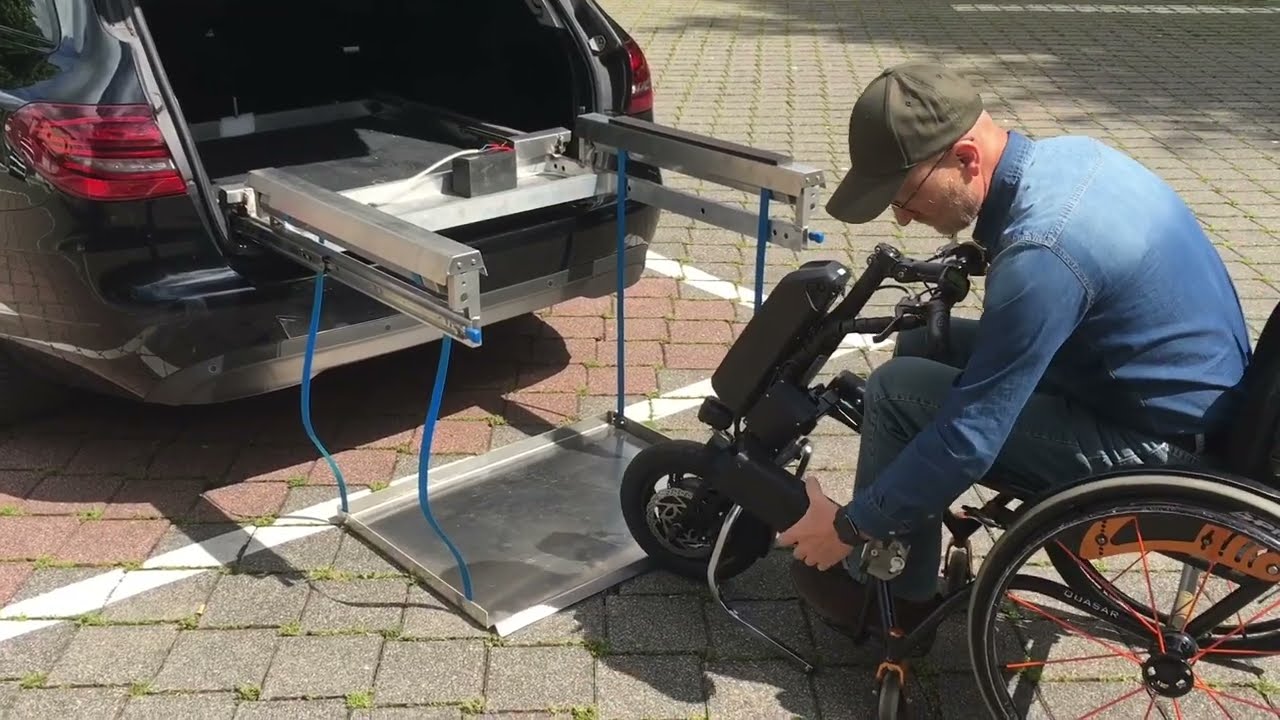 pedana su misura per auto / lifting platform (per disabili)