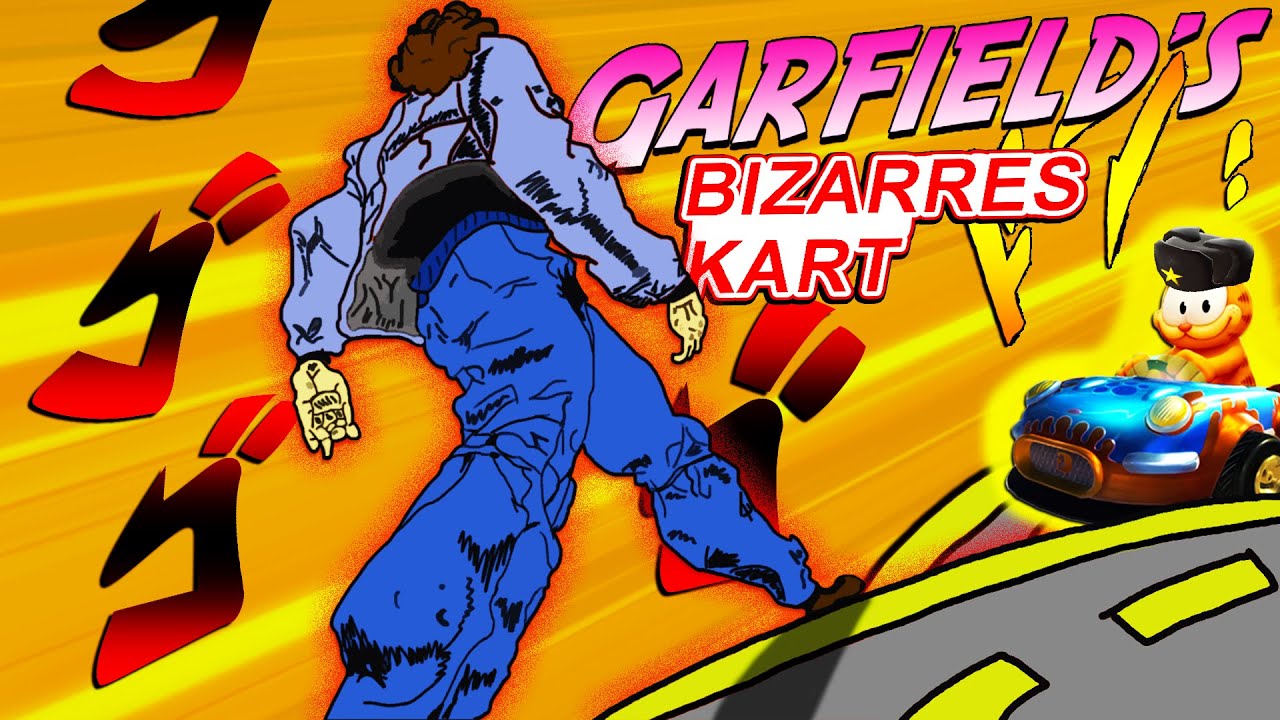 UNERFAHRENER bekommt KNALLHARTE ÜBERDOSIS GARFIELD KART!! - Sohnemänner fetzen Garfield Kart #4