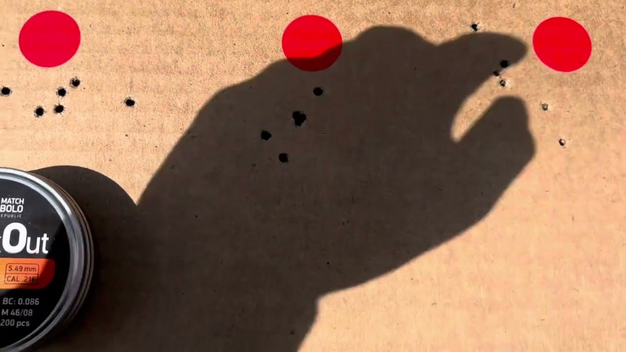 Barra 250z Testing Slugs At 50 And 94 Yards