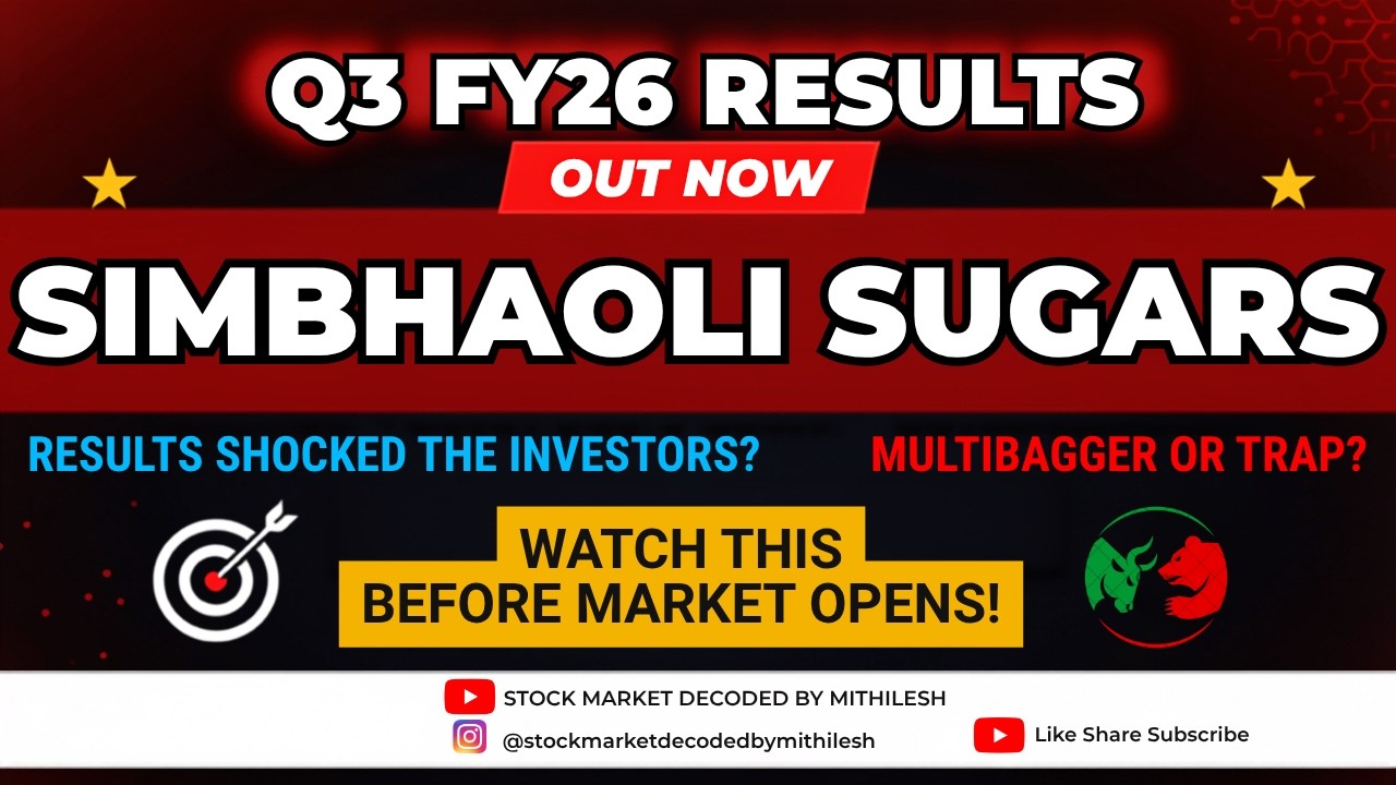 Simbhaoli Sugars Q3 Results 26 | Simbhaoli Sugars Results Today | Simbhaoli Sugars Share Latest News
