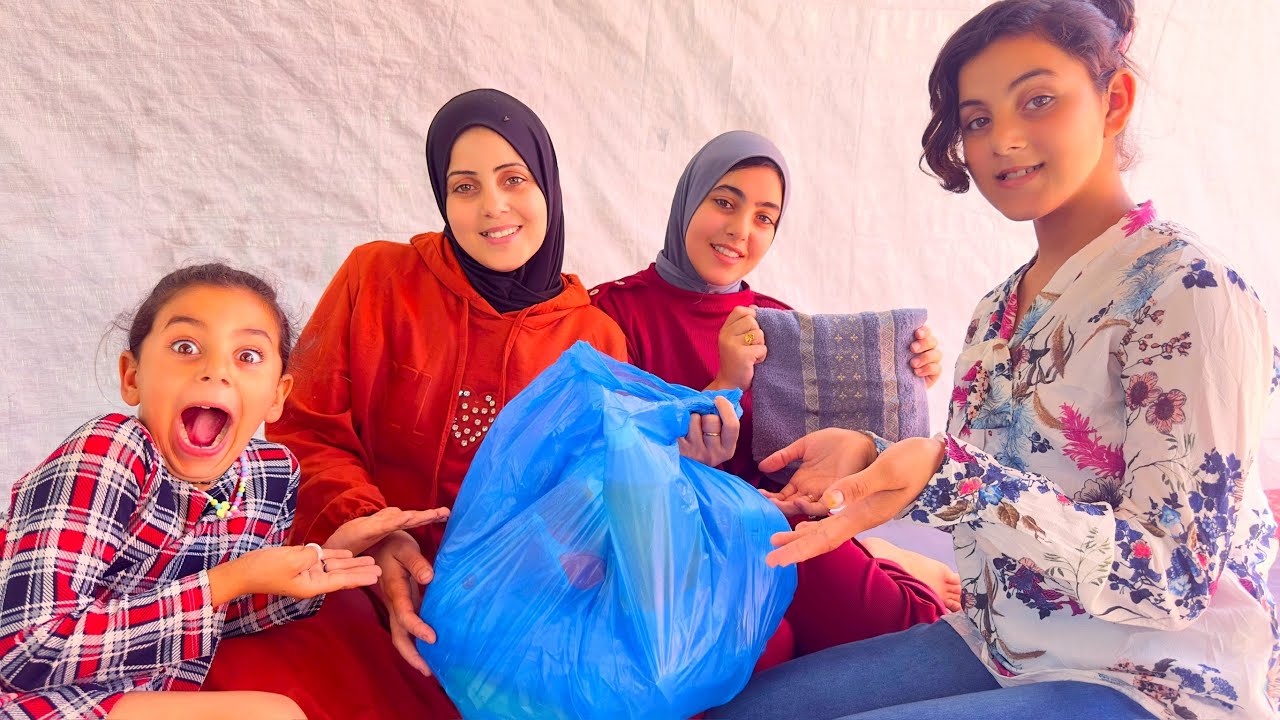 روتين يوم الجمعة طرد مساعدات 📦 !!