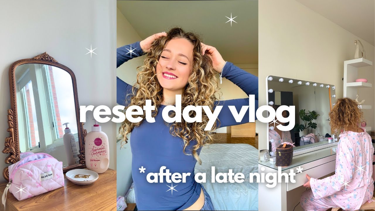 end of year RESET 🎧 getting my LIFE TOGETHER *after a LATE NIGHT* | vlogmas day 5