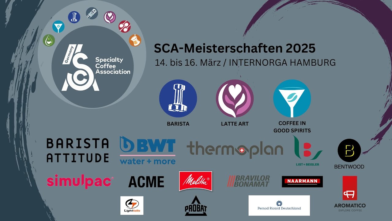 Deutsche SCA-Meisterschaften 2025 - Barista / Latte Art / Coffee in Good Spirits - TAG 2