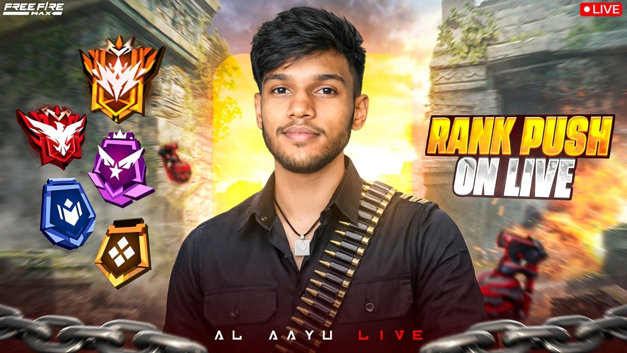 🔴DAY 16 CS RANK PUSH | TOP  1 GRANDMASTER PUSH 🔥 |  #freefirelive #naveen7_live #guildtestlive