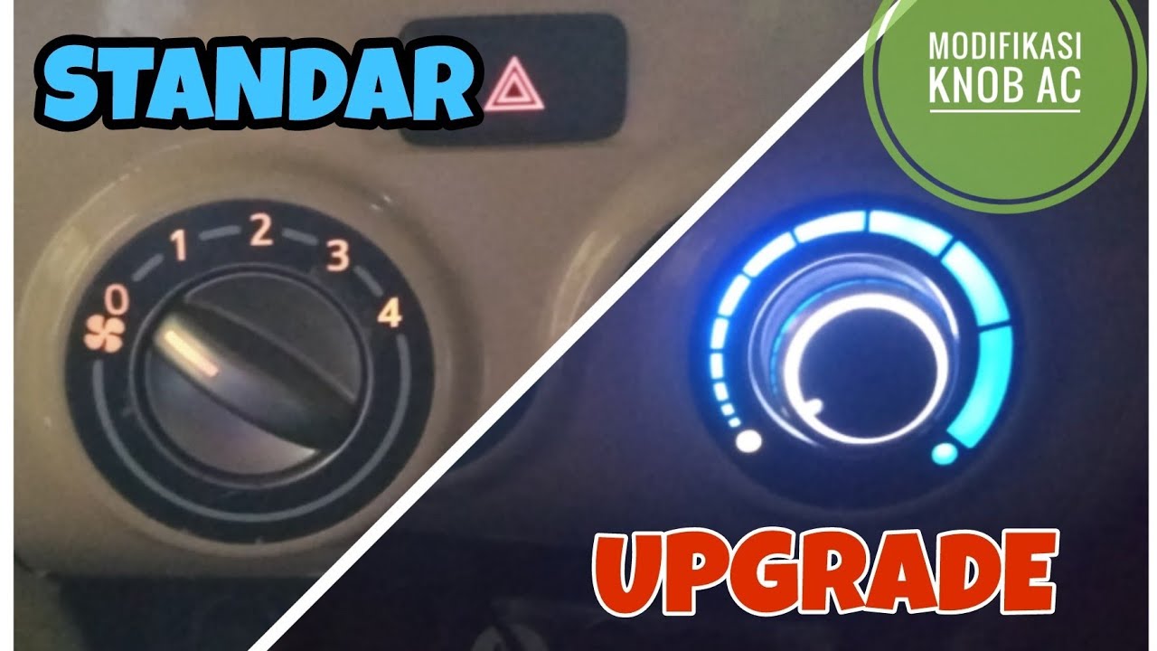 Modifikasi Knob AC Mobil