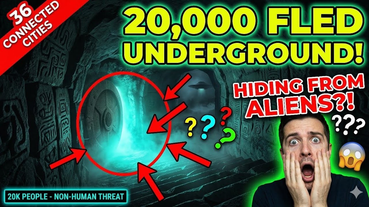 ДЕРИНКУЮ: Они сбежали с высоты 280 футов под землю, спасаясь от ЧЕГО-ТО НЕЧЕЛОВЕЧЕСКОГО.