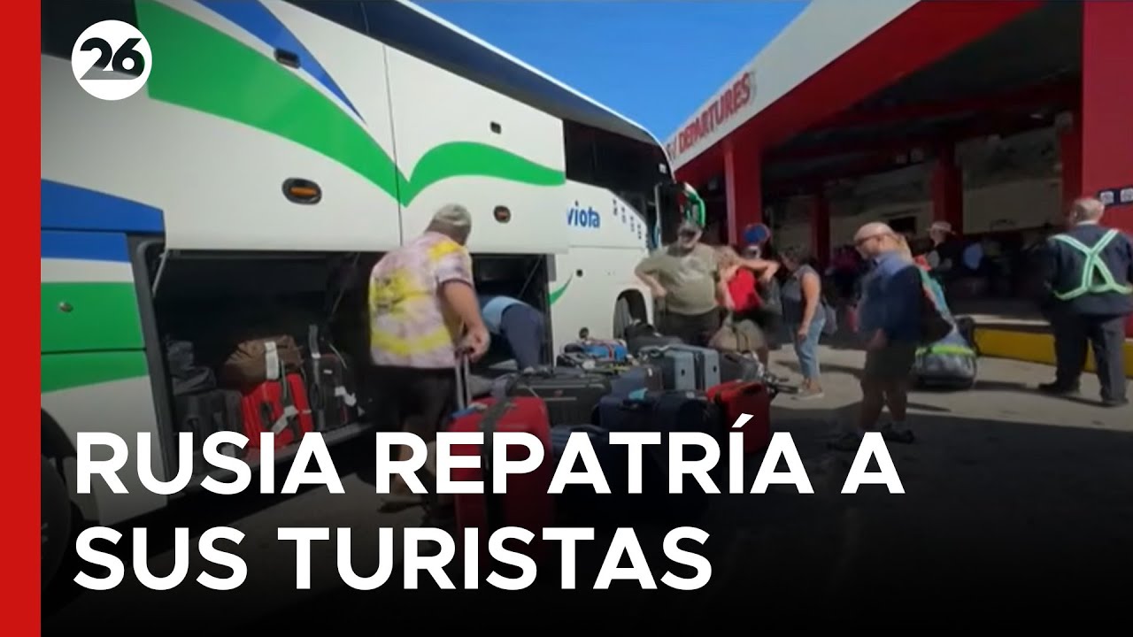 🇷🇺 OPERATIVO DE EMERGENCIA | El plan de repatriación ruso para miles de turistas varados