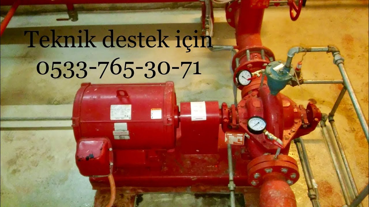 Yangın pompalarında Salmastra değişim veya onarım tekniği. teknik destek;05337653071