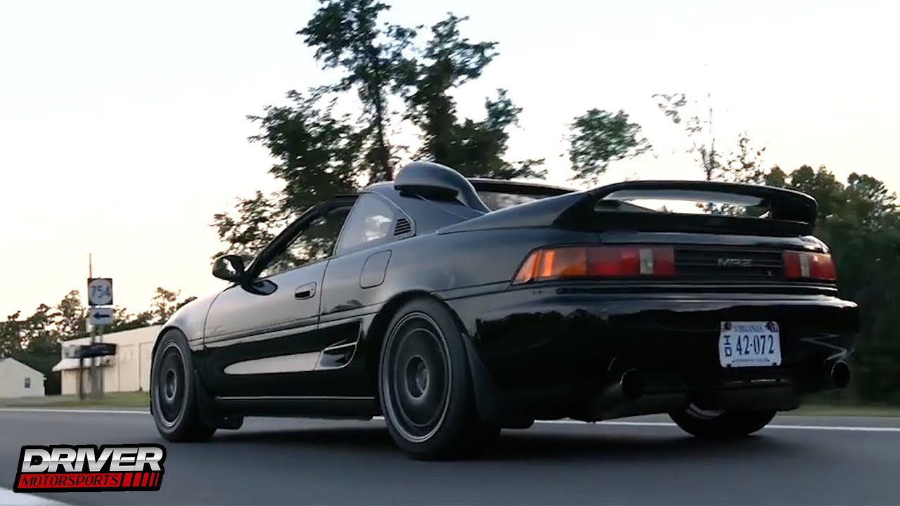 RHD JDM Black Toyota MR2 Sw20