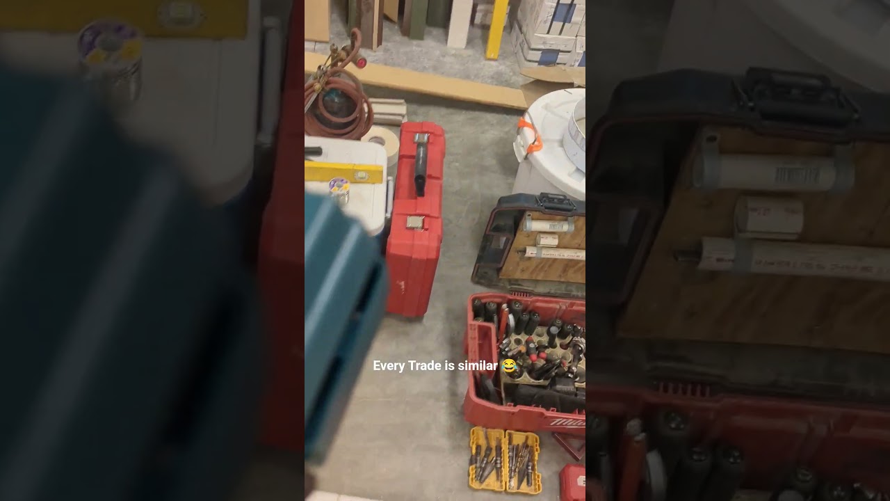 Trades are so similar. 