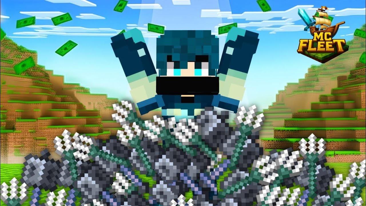 How I Became the Richest Player in MCFLEET using MACE and TRIDENT #mcfleet