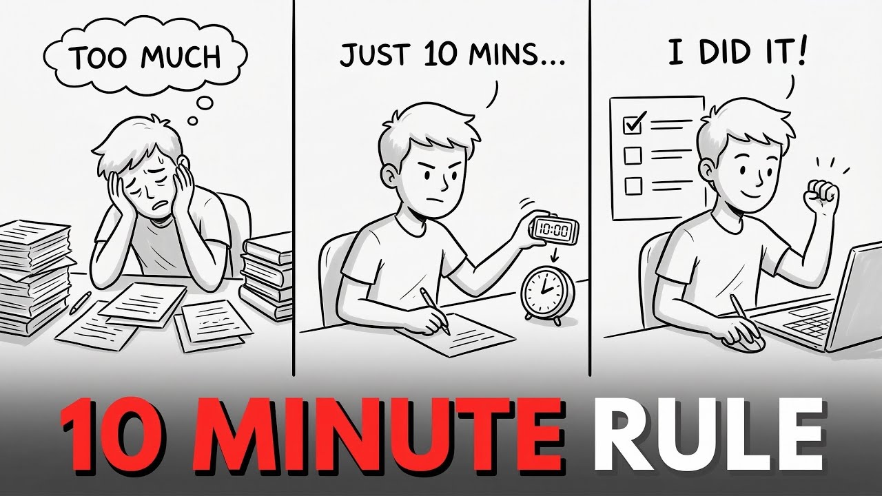 This 10-Minute Rule Changed My Entire Life ⏱️🚀  