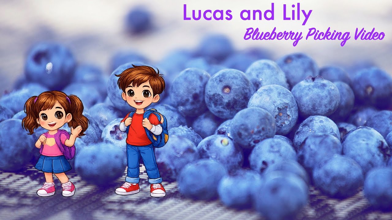 Blueberry Picking At Our House