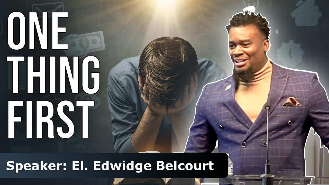 One Thing First // Edwidge Belcourt