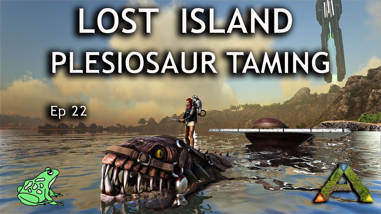 Ark Plesiosaur Tame & Epic Underwater Battle: Ark Lost Island Ep 22 - Ark Survival Evolved Gameplay