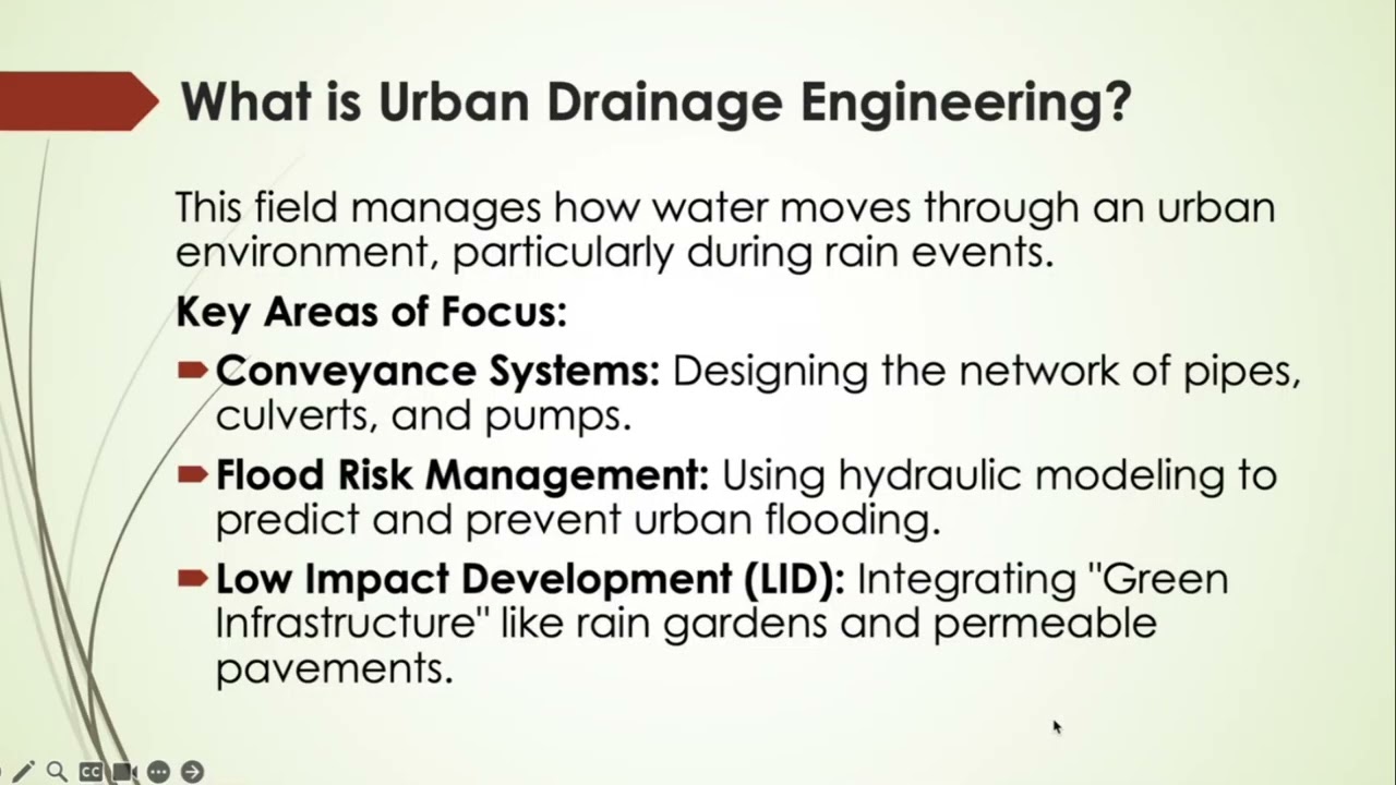 Overview of Field and Career in Environmental and Sanitary Engineering Wastewater and Urban Drainage