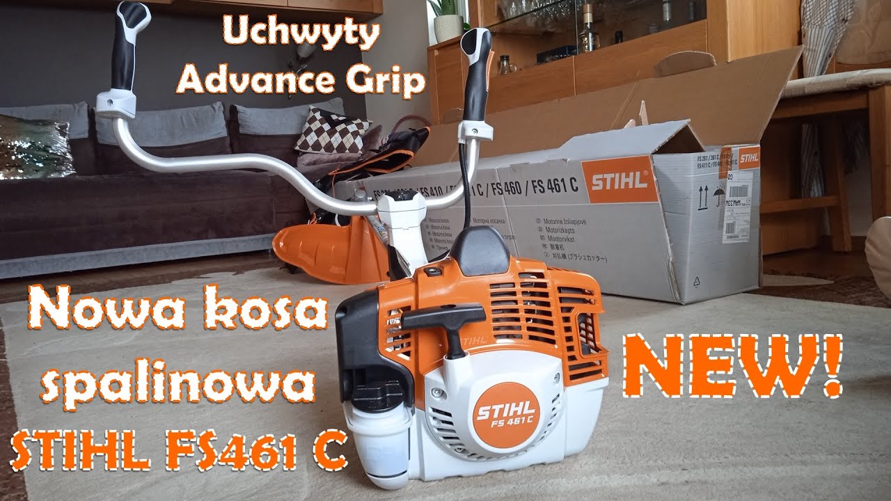 Nowa kosa spalinowa Stihl FS461 C-EM (włącz napisy)