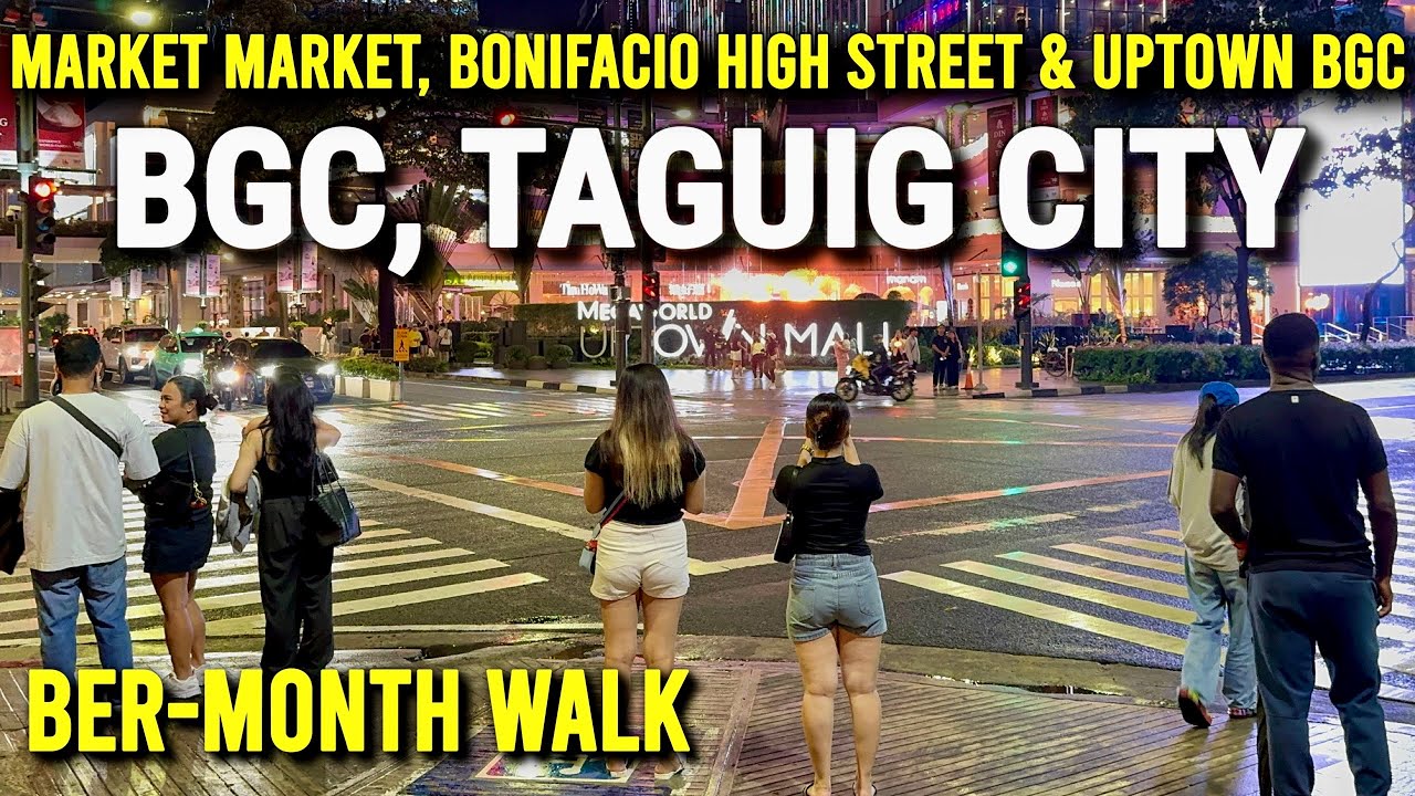 Philippines SAFEST & MOST MODERN City District in Manila 🇵🇭 BGC TAGUIG is Unreal!