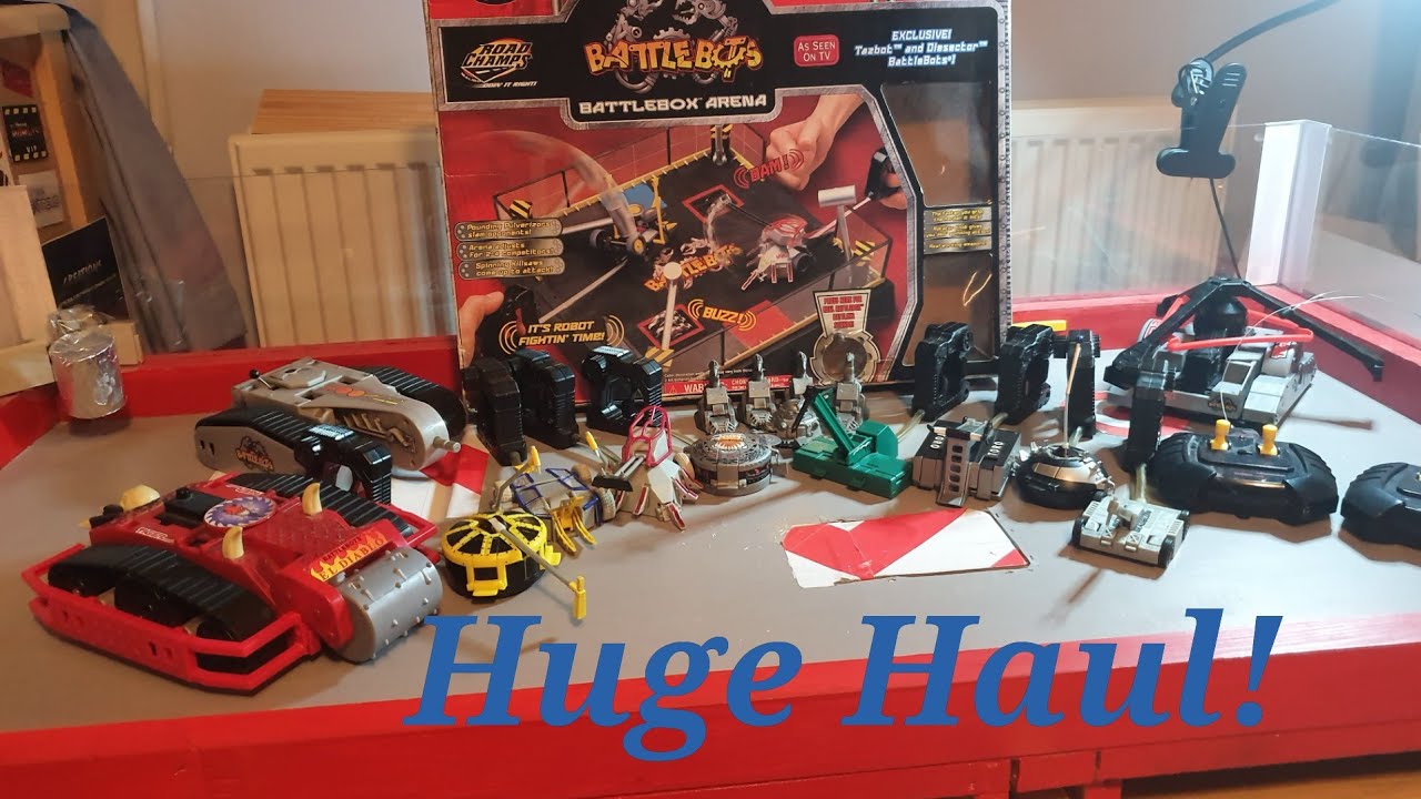 Huge Classic Battlebots Toy Haul! [Showcase]