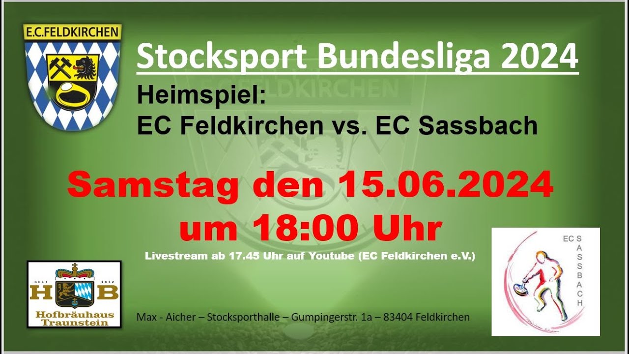 1. Bundesliga Stocksport, EC Feldkirchen vs. EC Saßbach