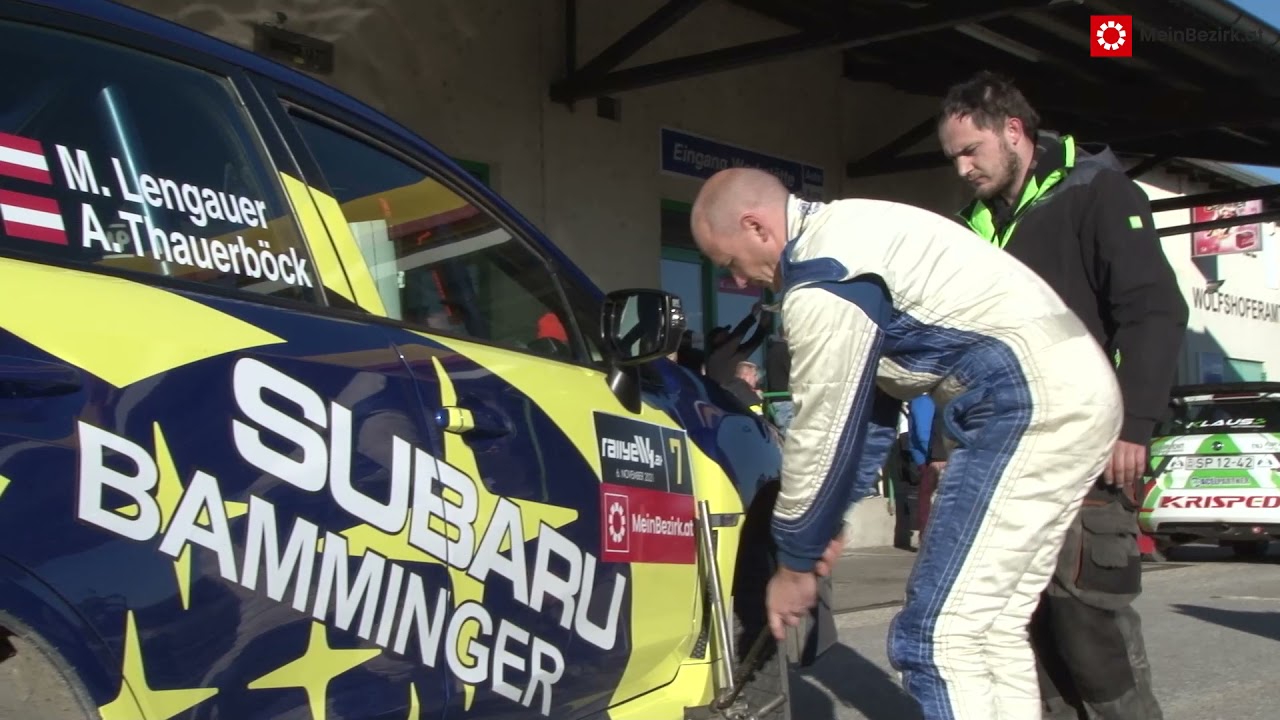 Michael Lengauer bei der RallyeW4 2021