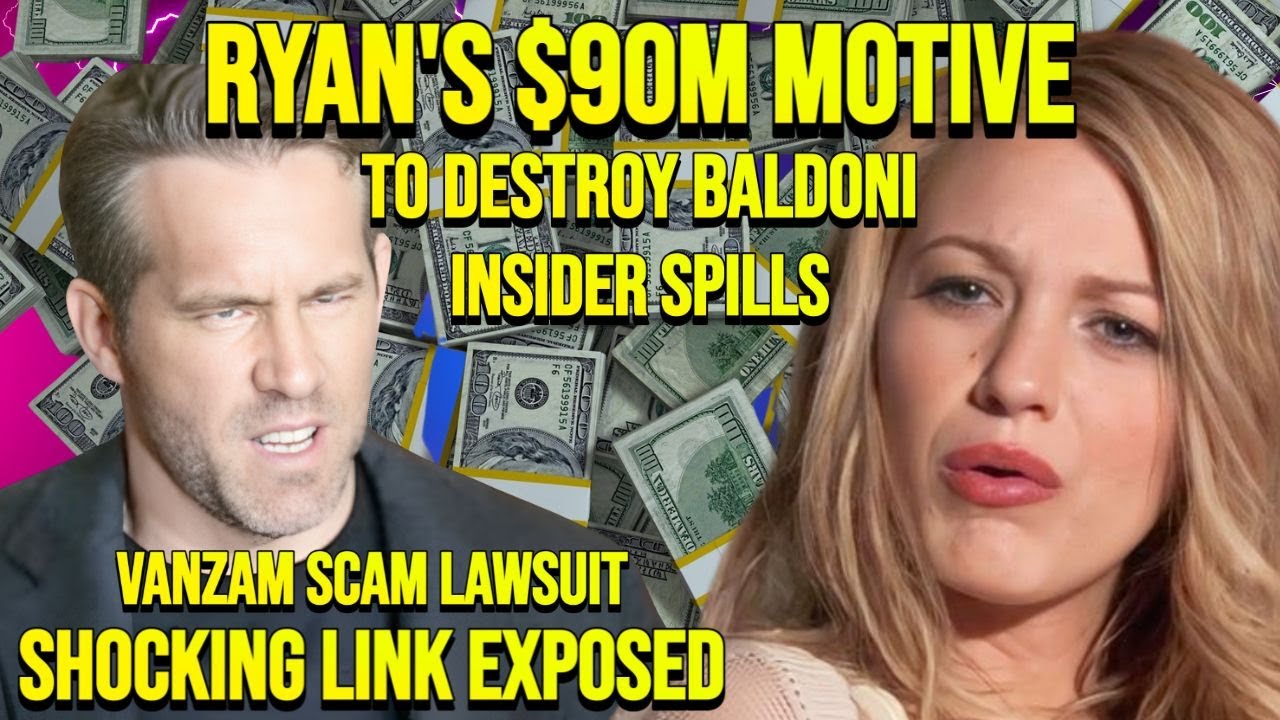 Blake & Ryan’s WORST NIGHTMARE — DEPOSITION LEAKS, Insider Exposes $90M MOTIVE to Destroy Baldoni