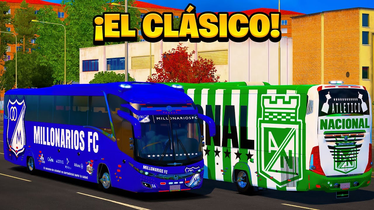 ¡Llegada de JUGADORES AL CAMPÍN PARA EL CLÁSICO! | American Truck Simulator