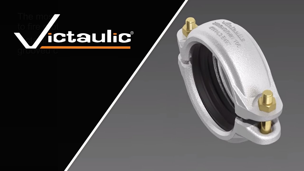 Victaulic Style E497 StrengThin&trade; 100 Rigid Coupling Animation