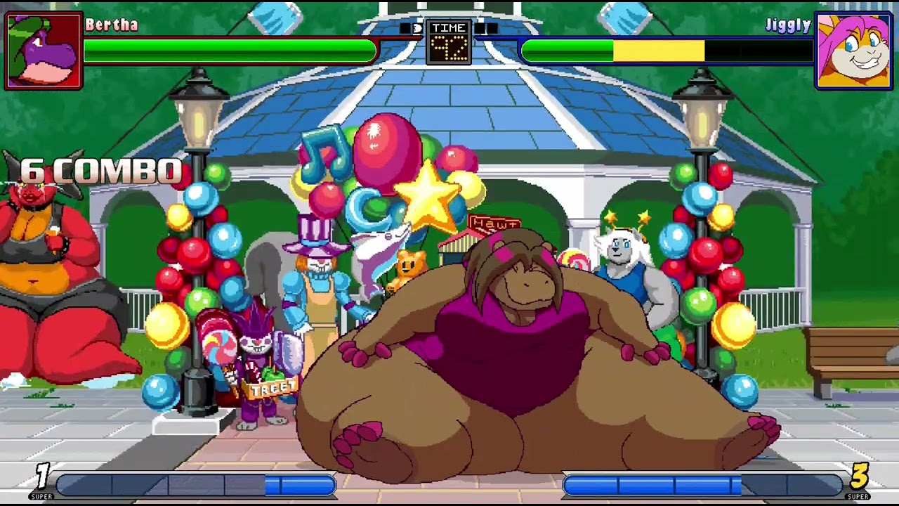 Bertha Hippo Arcade Run