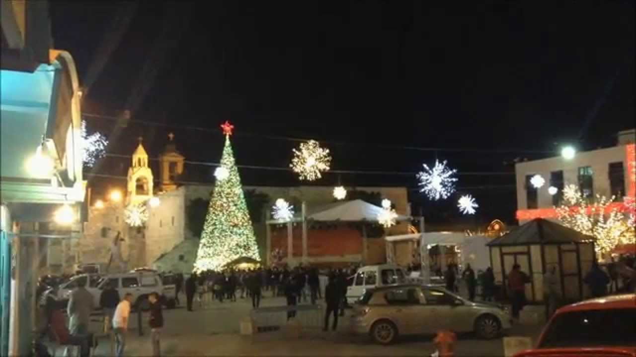 Christmas lights of Bethlehem
