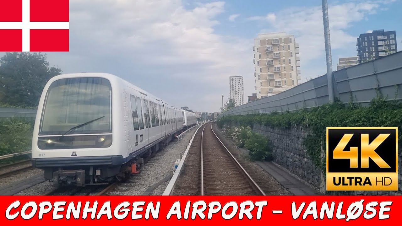 Train Cab View / Copenhagen Metro | Copenhagen airport - Vanløse