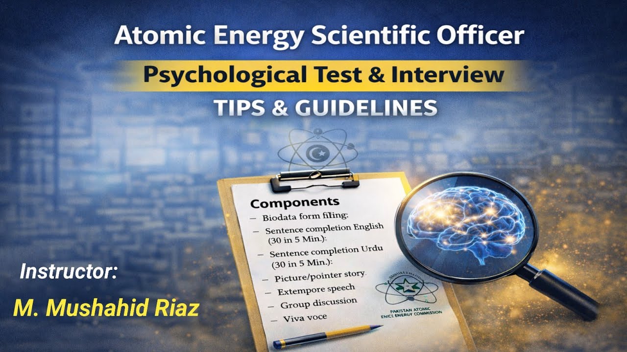 How to Clear Psychological Test & Interview | Atomic Energy Scientific Officer|Tips & Complete Guide
