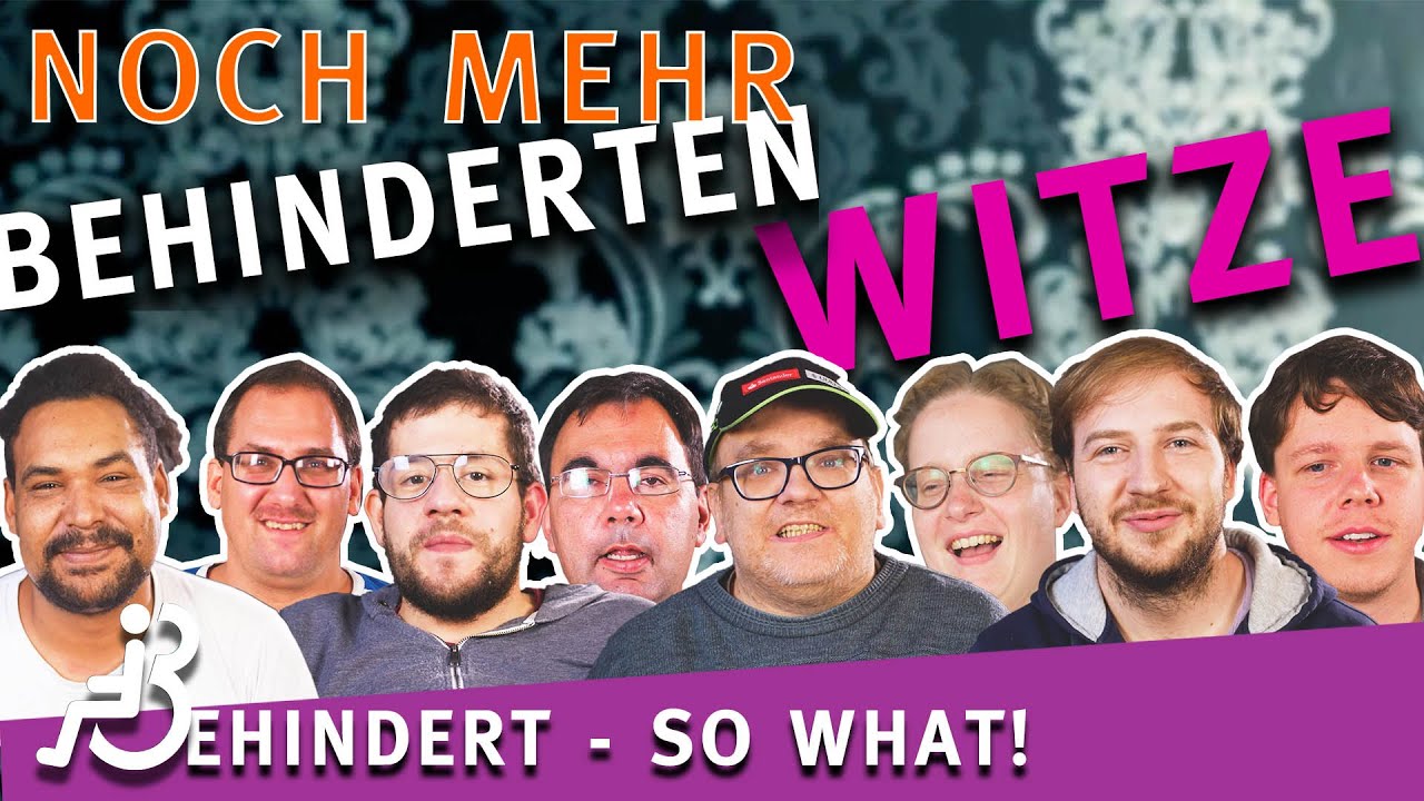 B&ouml;se Witze 2 - Dar&uuml;ber lacht das Social Media Team von Behindert - so what!