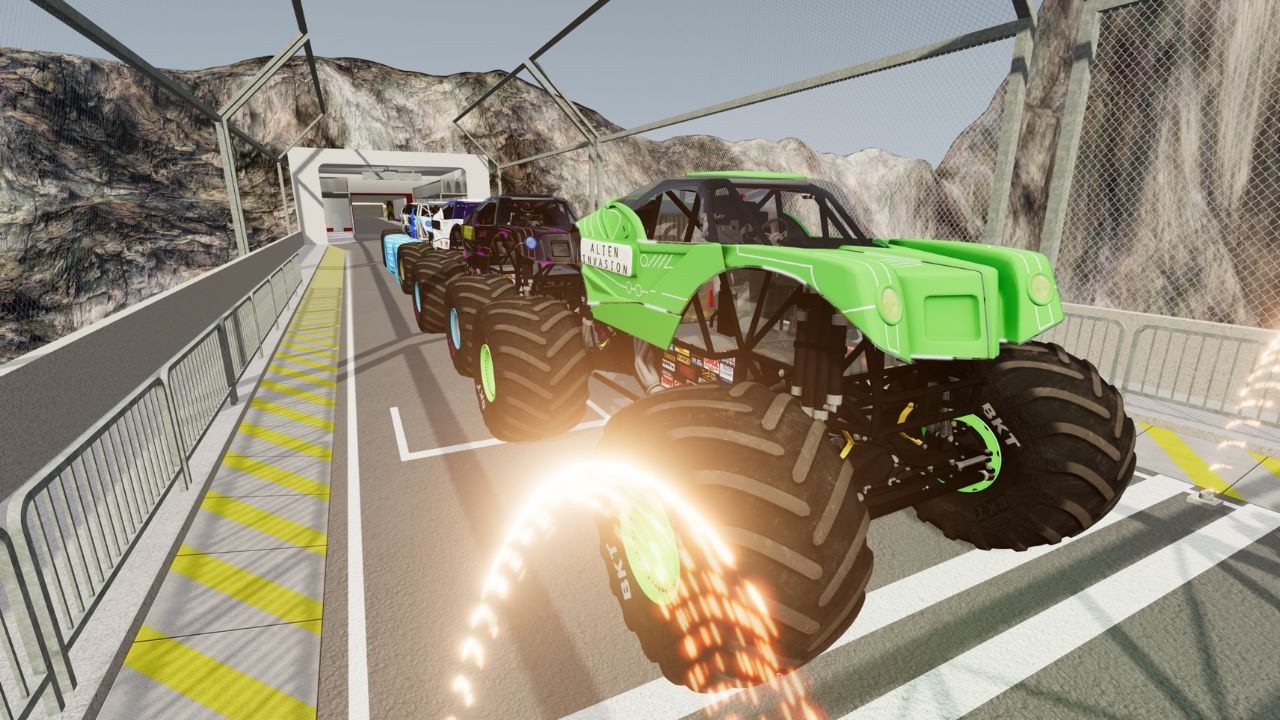 Epic High Speed Monster Truck Jumps & Crashes #113 BeamNG.Drive