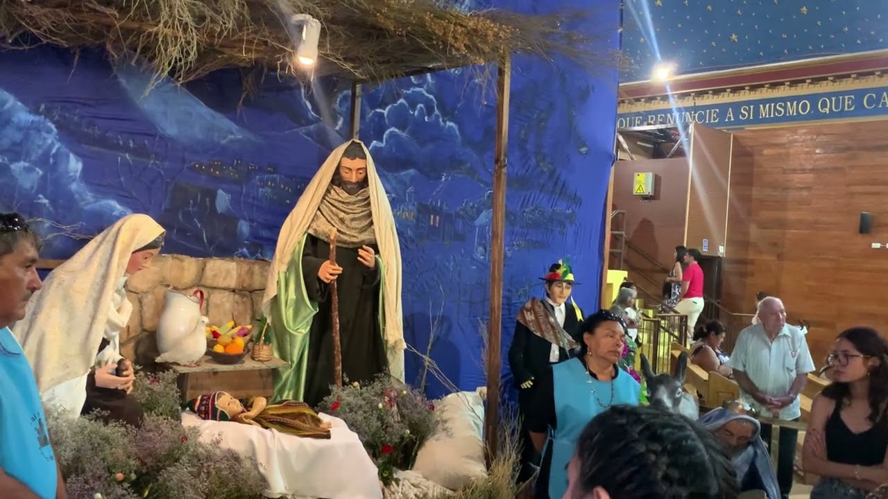 Cacharpayita Cacharpayita…. Cantan los pastores al despedirse del Niño Dios de la Tirana 