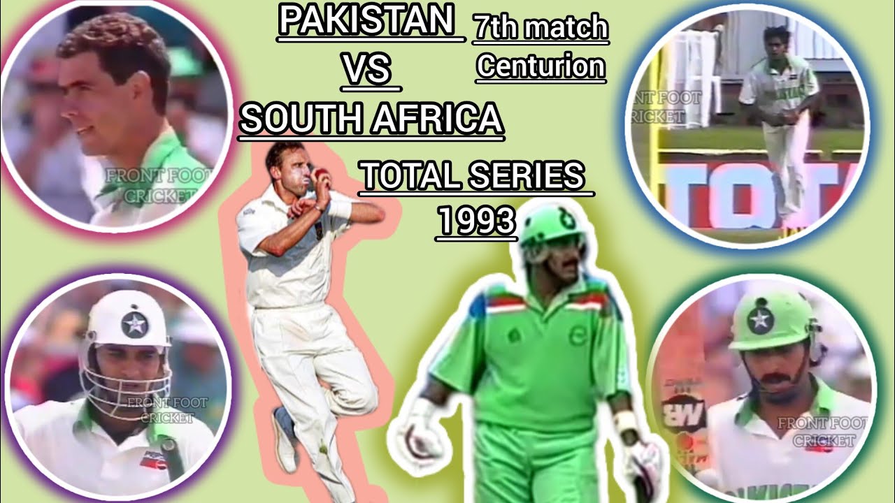 Pakistan vs South Africa match 7th Centurion 1993