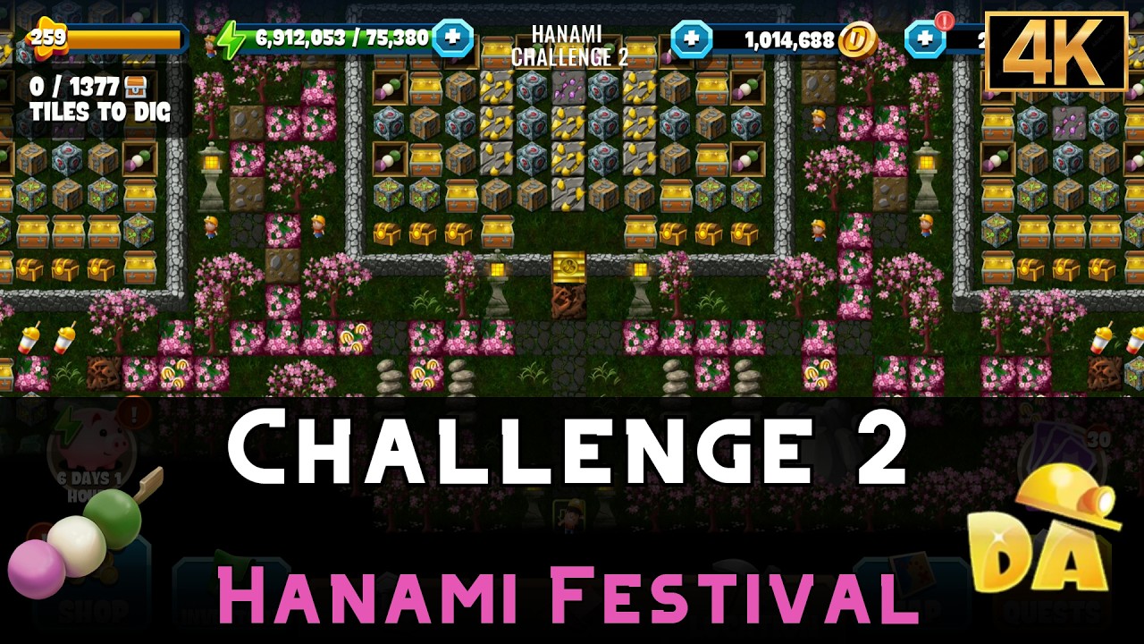 Hanami Challenge 2 | Hanami Festival #8 | Diggy's Adventure