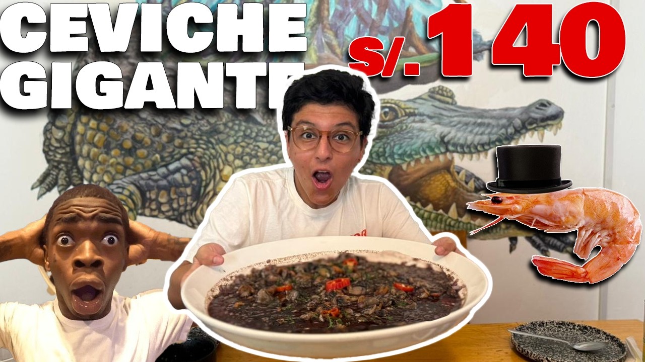 CEVICHE DE CONCHAS NEGRAS GIGANTE XXL - Ariana Bolo Arce