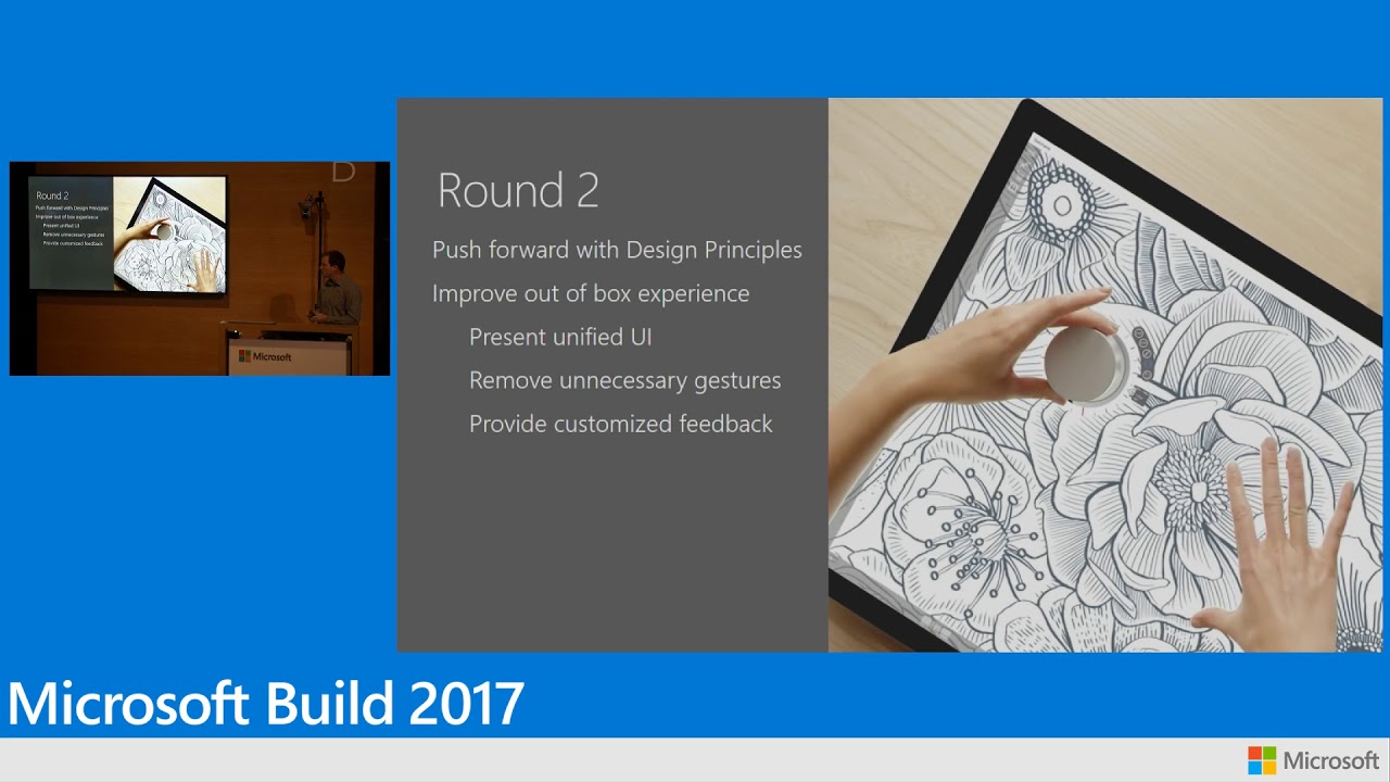 Build 2017 Sketchable and Surface Dial integration