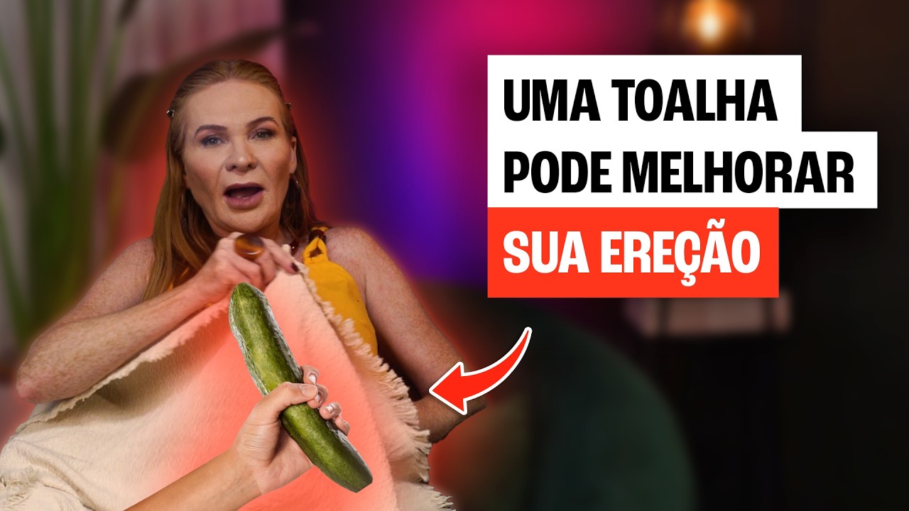 Como conseguir uma super ereção com a ajuda de uma toalha 👀