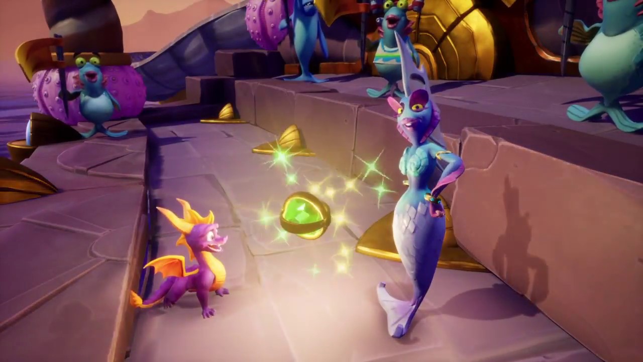 Spyro Reignited Trilogy - ocean speedway ! how to get the orb