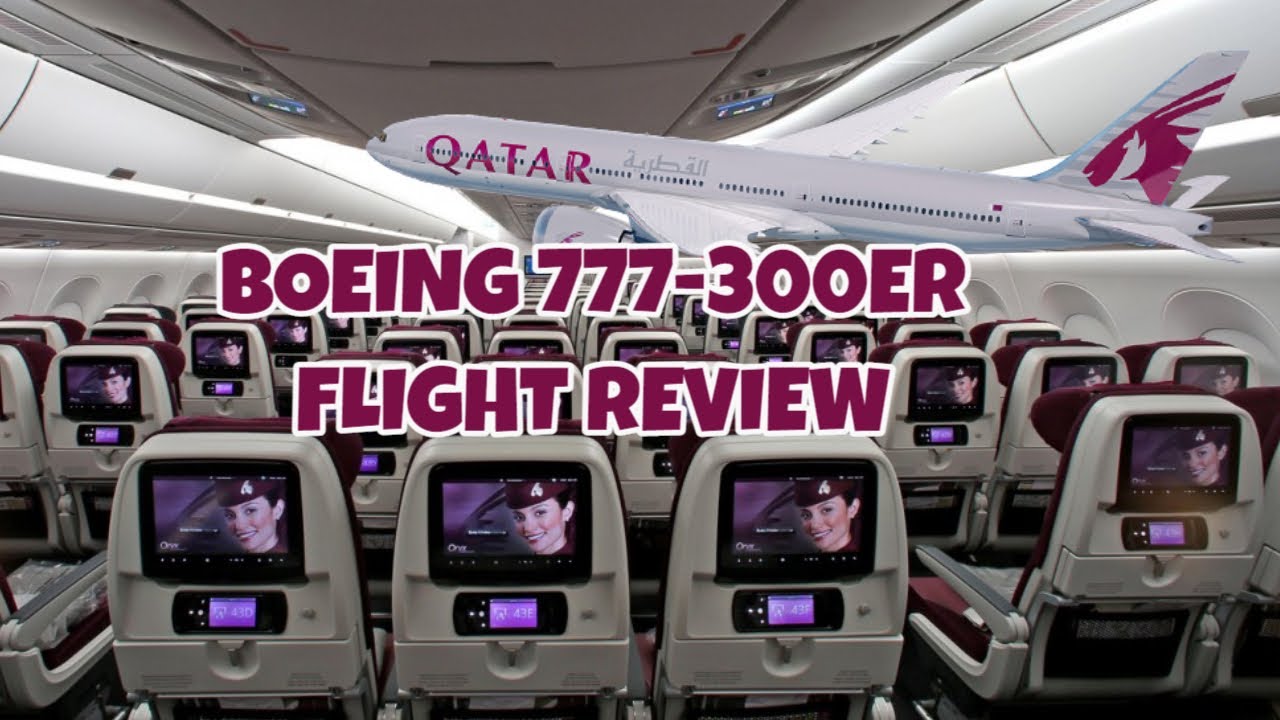 Обзор полетов Qatar Airways | Рейс Boeing 777-300ER эконом-класса Себ...