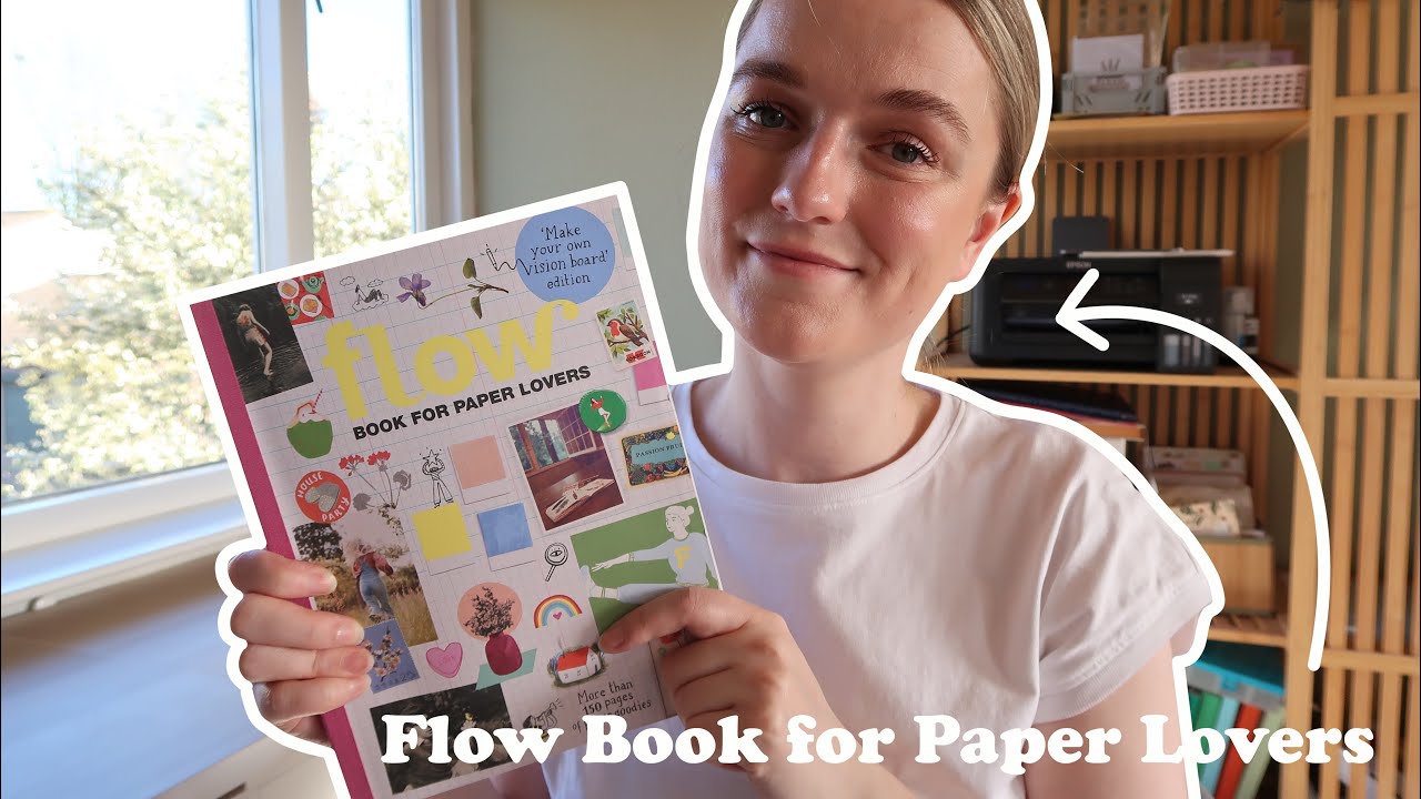 Flow Book for Paper Lovers ‘Make your own vision board edition’ flip trough ✨