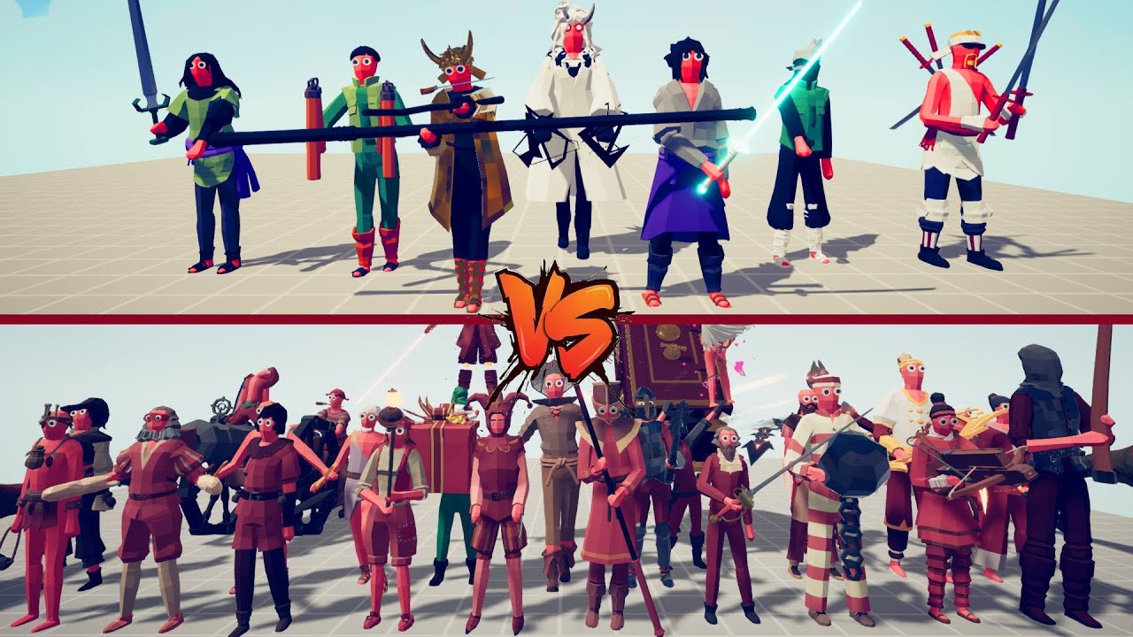 SHINOBI ( NARUTO ANIME ) TEAM VS SECRET FACTION | Totally Accurate Battle Simulator