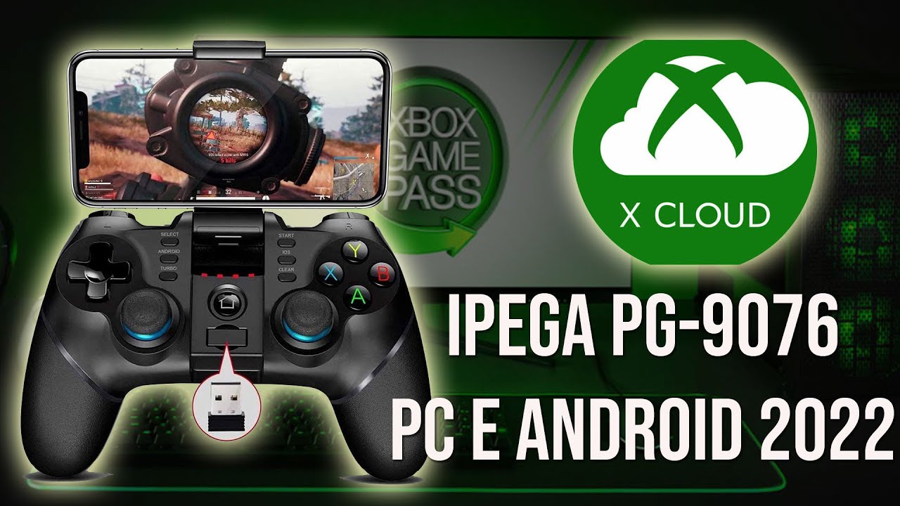 Como Configurar e usar controle Ipega PG-9076 no Xcloud (Método 2022)