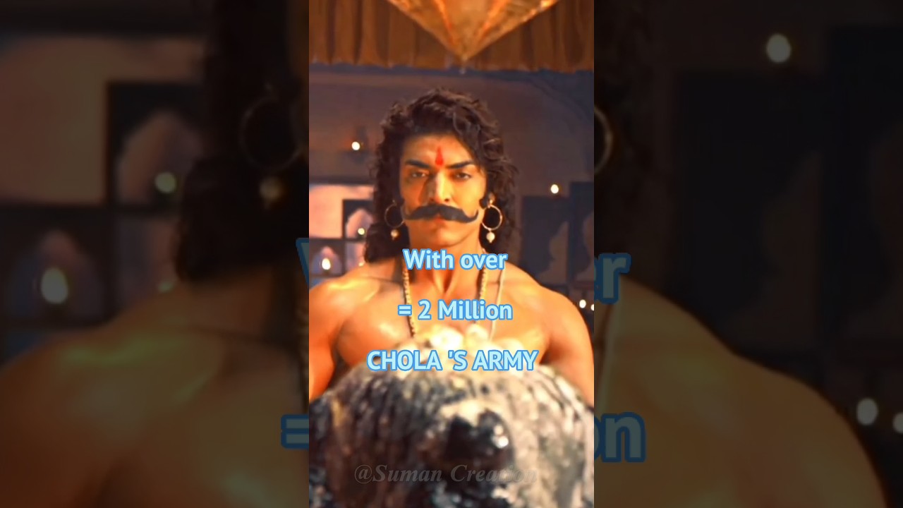 Indian Empires with largest Army strength #meanwhile -Rajendra chola - 1 Army #shorts #tending