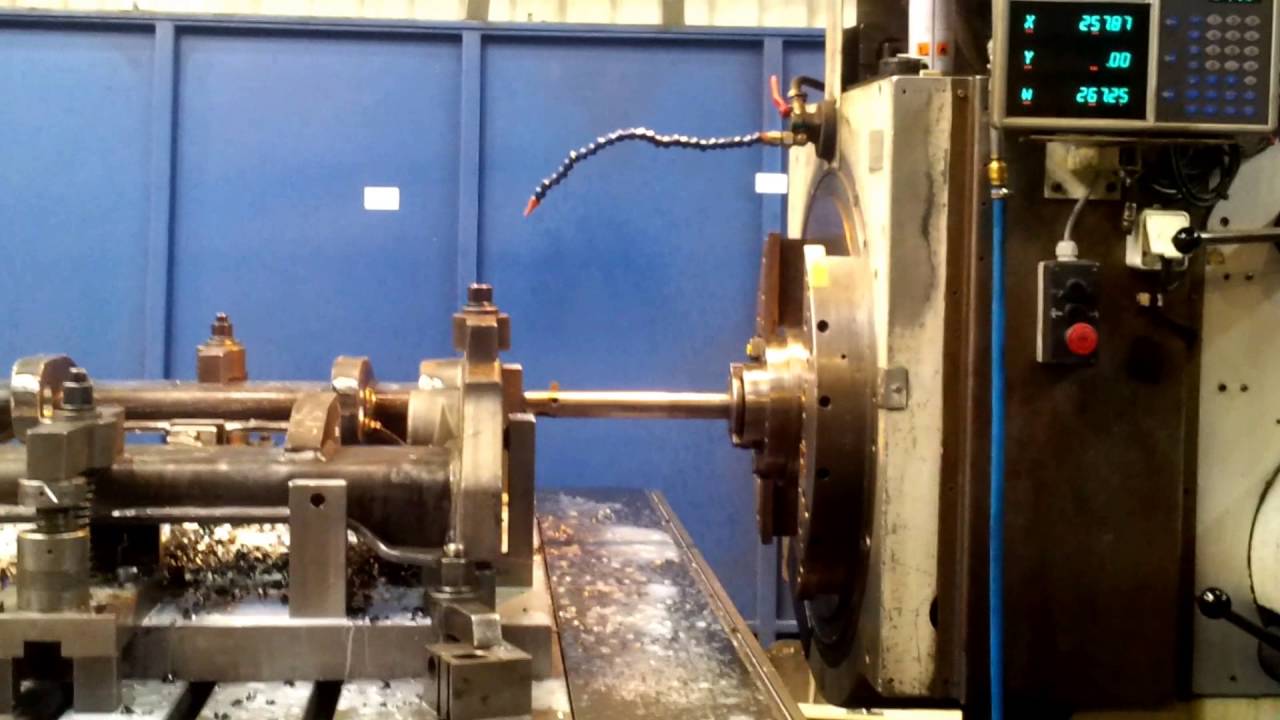 Horizontal borer Scharmann FB125 -manual horizontal borer /x=3050 mm /