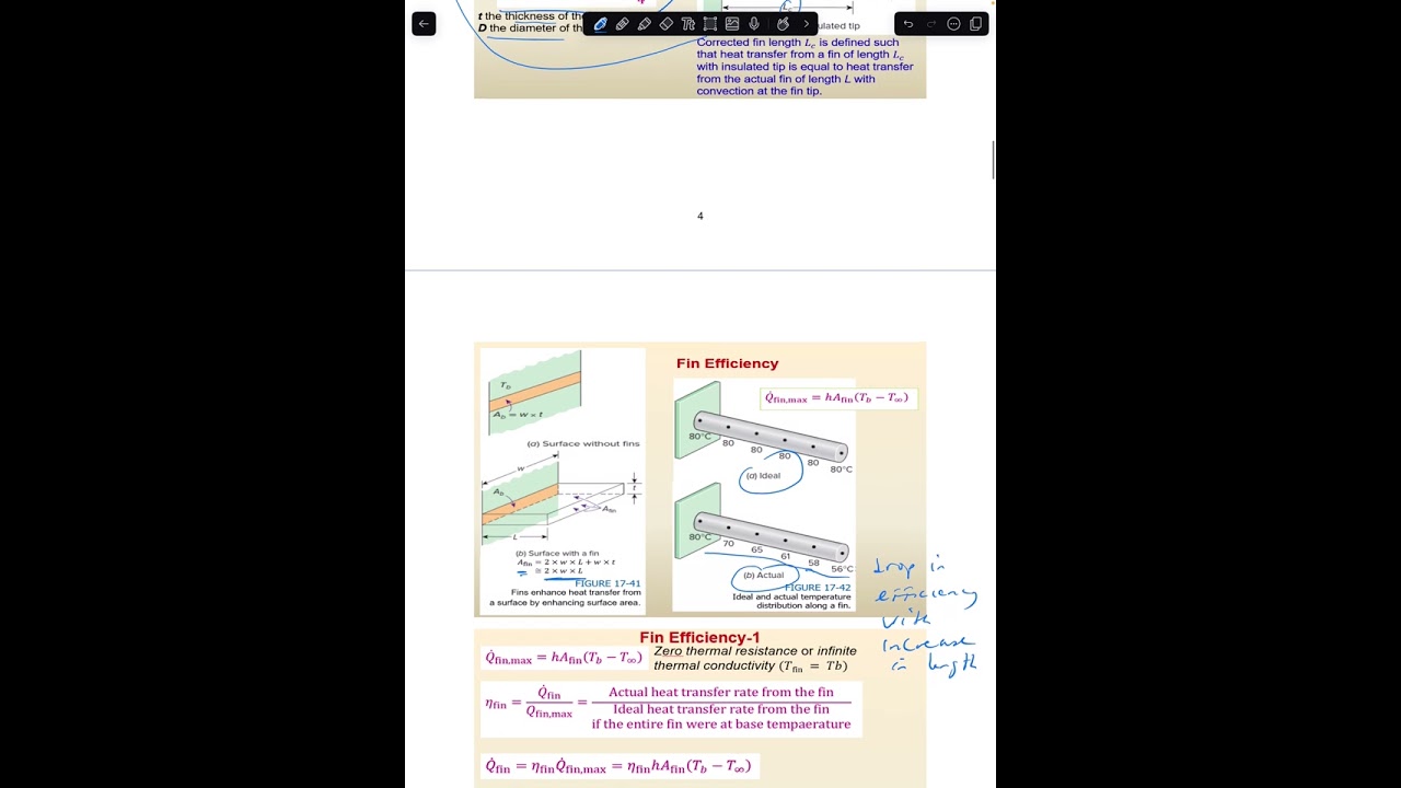 Fin efficiency (part 3)