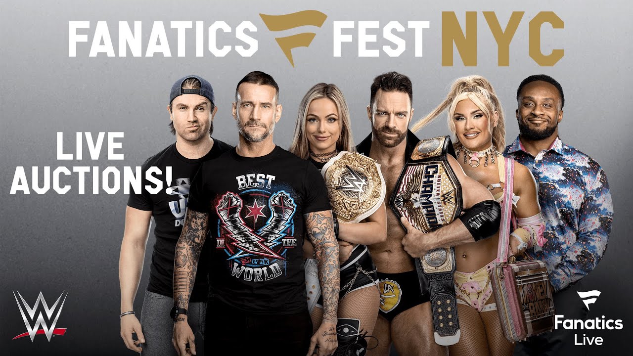 CM Punk, Liv Morgan, LA Knight & Tiffany Stratton | Fanatics Live at Fanatics Fest NYC